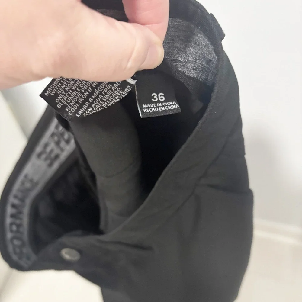 32 Degrees Performance Pants Men 36 Black Lightweight Golf Activewear Stretch